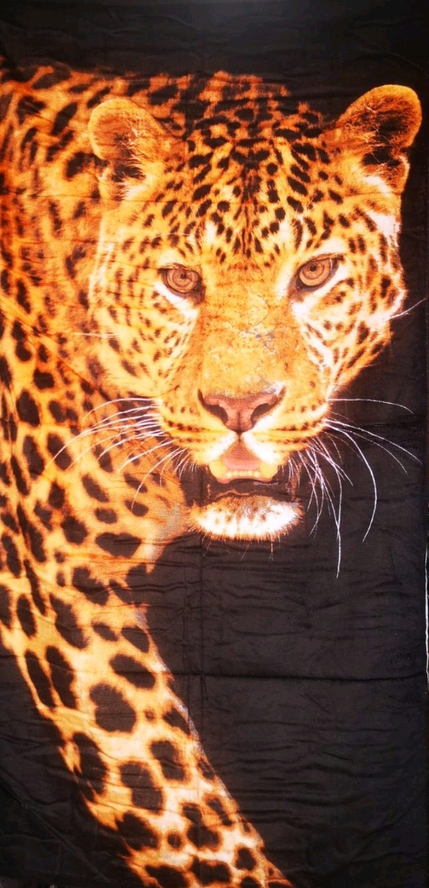 Пляжний рушник Леопард, фото 1