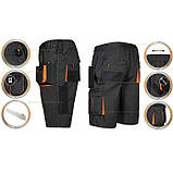 Чоловічі шорти робочі з кишенями, спецодяг чоловічий, роба для працівників, польша, фото 5