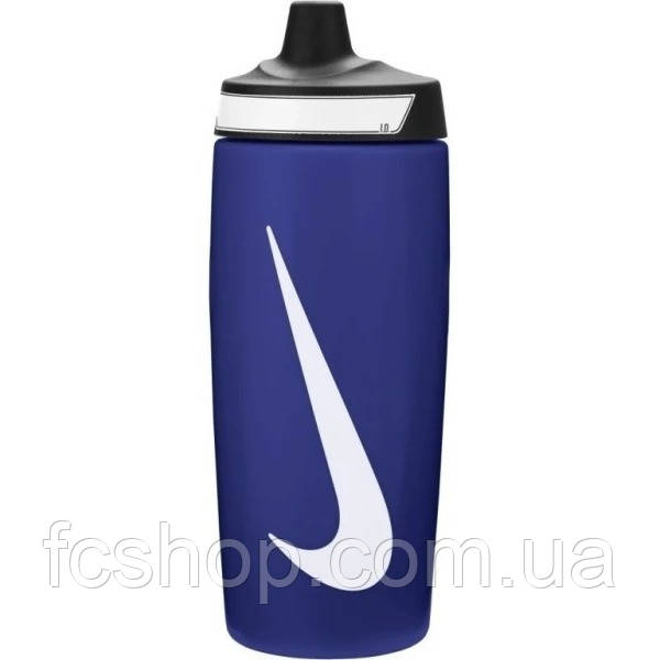 Пляшка для води Nike REFUEL BOTTLE 18 OZ 532 мл синя N.100.7665.492.18, Синій, Розмір (EU) — 1SIZE