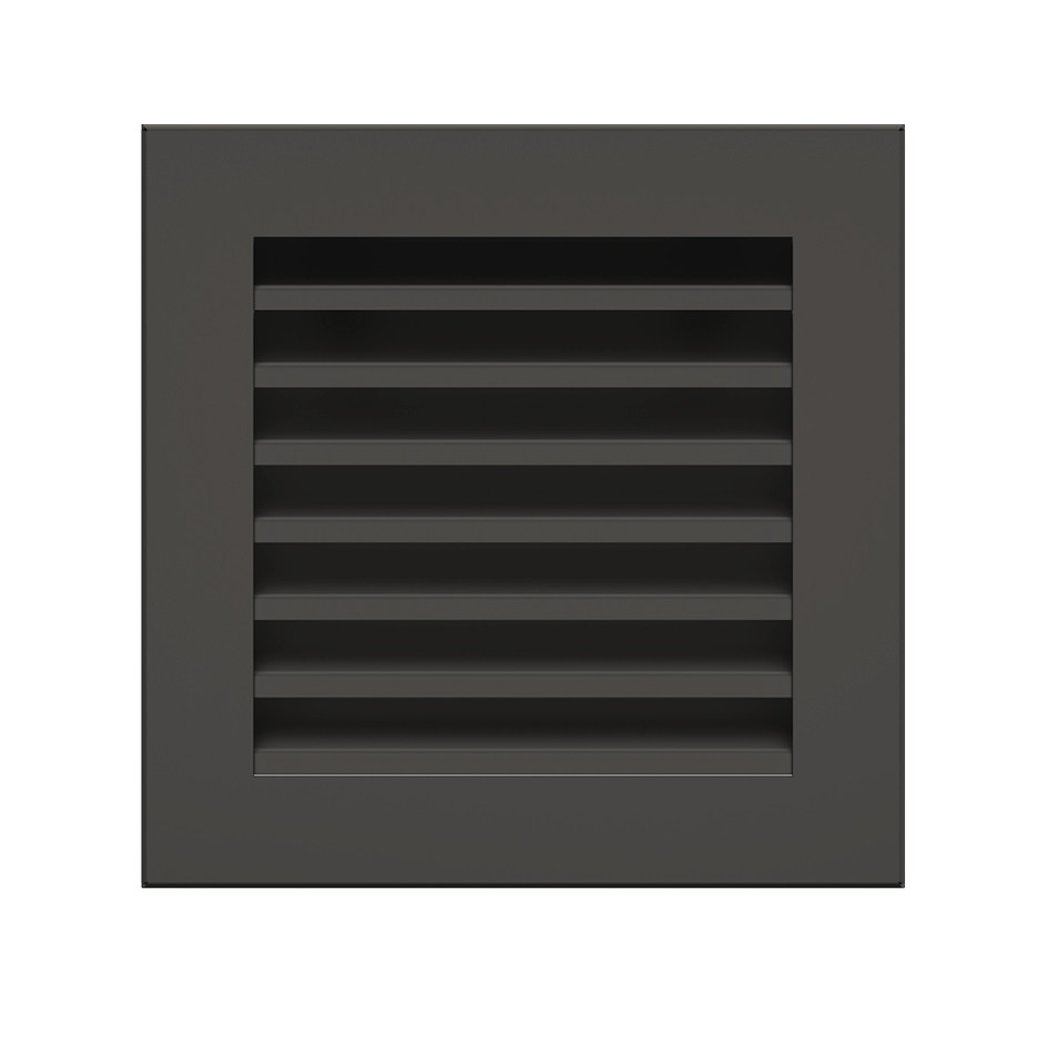 Вентиляційна решітка для каміна SAVEN Hide 17x17 чорна