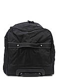 Сумка на колесах гігант XL чорна 85х39х42см/134л/3.8кг/Snowball 371-82, фото 8