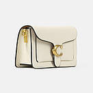 Жіноча сумка Коуч біла Coach White, фото 2