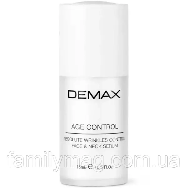 Ліфтинг-сироватка для обличчя та шиї Age Control Lifting serum for face and neck Demax 15 мл