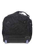 Сумка на колесах велика L чорна 75х36х38см/98л/3.6кг/Snowball 371-72, фото 7