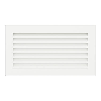 Вентиляційна решітка для каміна SAVEN Hide 17x30 біла, фото 1
