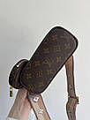 Жіноча сумка Луї Віттон коричнева Louis Vuitton Brown Monogram Neverfull BB, фото 8