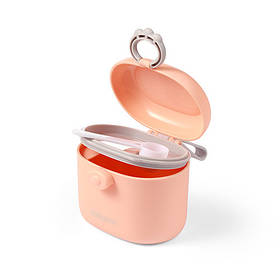 Контейнер для сухої суміші портативний 240мл з герметичною кришкою та ложечкою BabyOno