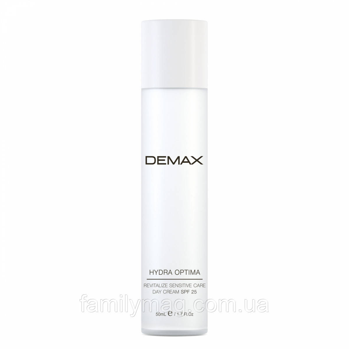 Зволожуючий денний крем "Гідрооптима" Hydra Optima Day Cream SPF 25 Sensative Demax 50 мл