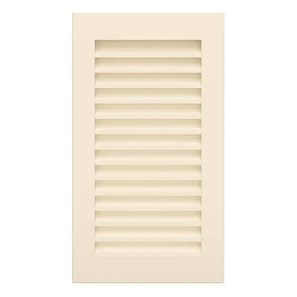 Вентиляційна решітка для каміна SAVEN Hide Vertical 30x17 кремова, фото 1