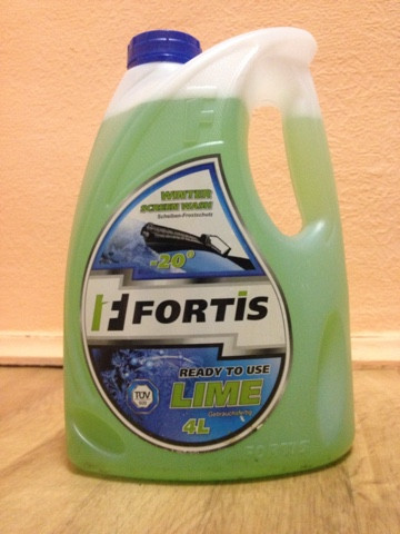 Омивач скла (зимовий) Fortis Lime -20C 4 л 100508