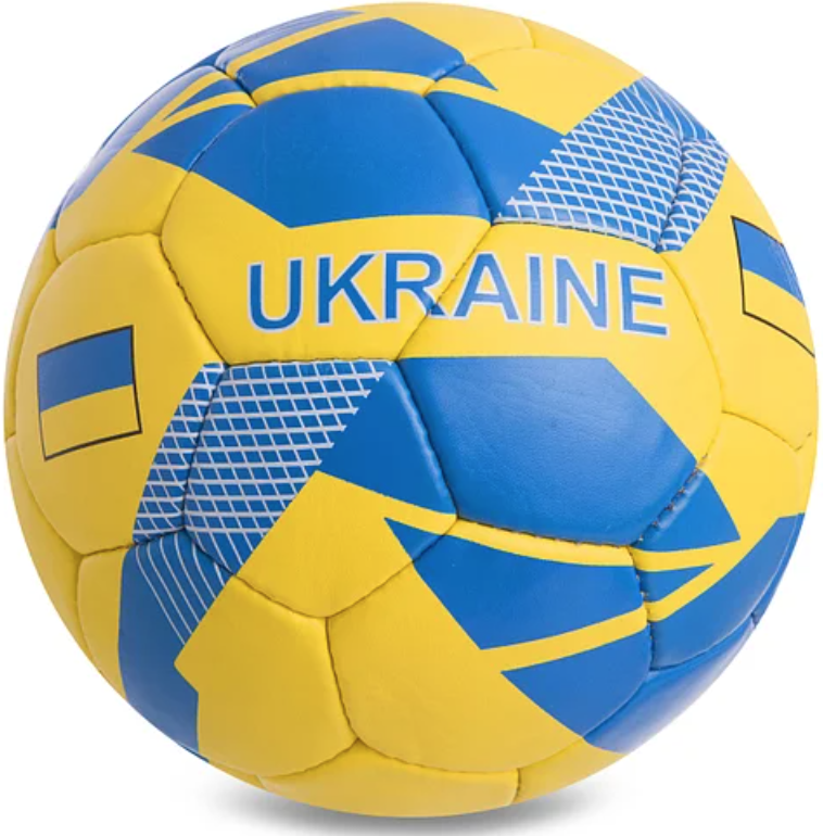 М'яч для футболу Clubball Ukraine (арт. FB-0745),