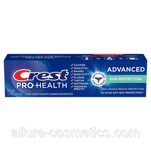 Зубна паста для захисту ясен Crest Pro-Health Gum protection Toothpaste 144 гр