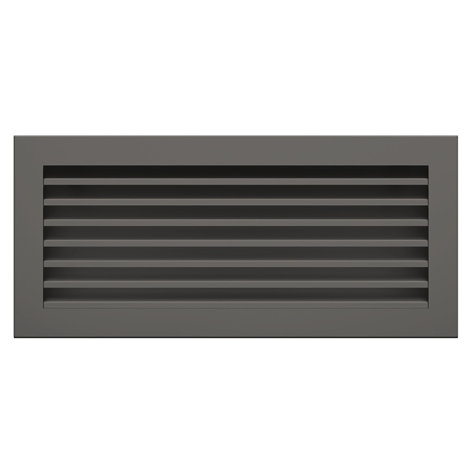 Вентиляційна решітка для каміна SAVEN Hide 17x37 графітова