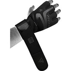 Рукавиці неопренові RDX T15 Noir Inner Matte Black M, фото 5