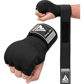 Бинти-рукавиці RDX IS2 Inner Straps Black XL, фото 1