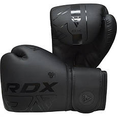 Боксерські рукавиці RDX F6 Kara Matte Black 12 унцій (капа в комплекті), фото 5
