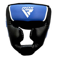 Боксерський шолом RDX AURA PLUS T-17 Blue/Black XL (капа у комплекті), фото 5