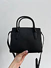 Жіноча сумка Коуч чорна Coach Black Andrea Carryall, фото 3