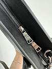 Жіноча сумка Коуч чорна Coach Black Andrea Carryall, фото 10