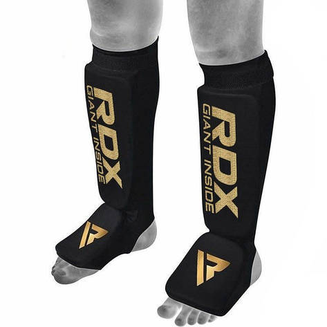 Захист гомілки та стопи RDX Shin Instep Foam Black/Golden XL, фото 1