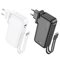 Power Bank  Hoco  J126  для телефона смартфона 10000mAh PD20W+QC3.0 (22.5W) with cable (US/EU)