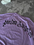 Чоловіча футболка Palm Angels Bear M736 фіолетова, фото 7