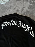 Чоловіча футболка Palm Angels Bear M738 чорна М, XL, фото 7