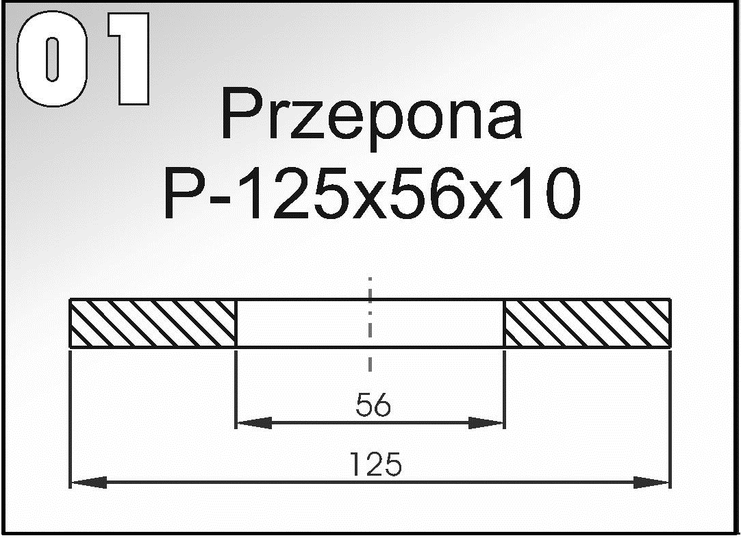 01 Мембрана (диафрагма) насоса опрыскивателя "Tad-Len / Pilmet P60" 125x56x10 Мембрана насоса оприскувача P-60 - фото 1 - id-p414551267