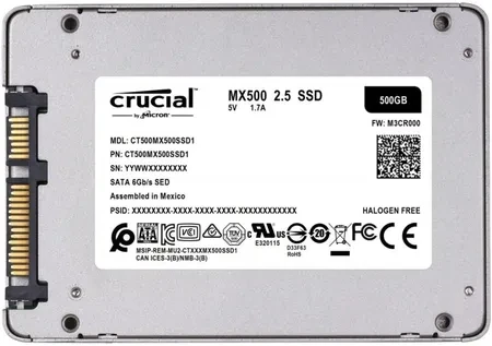 3個セット　未開封Crucial MX500 500GB 2.5インチSSD crucial 5年保証 Crucial MX500 SSD 2.5インチ SATA3 内蔵SSD