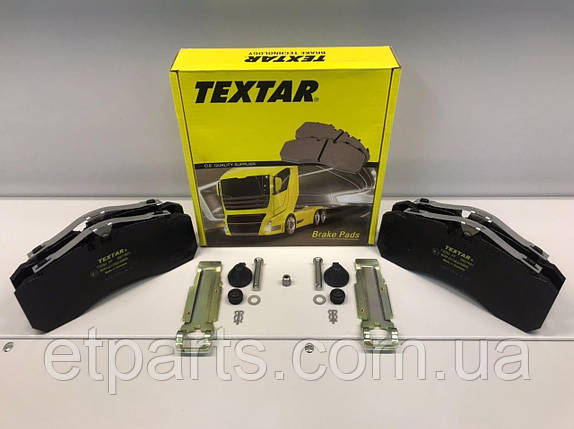 Колодкі гальмівні DAF XF95 XF105 29108 TEXTAR передні/задні 29108, 29087, 29202, 29061, 29059, 29179, 29253, фото 1