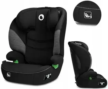 Автокрісло Lionelo Lars i-Size Black Grey
