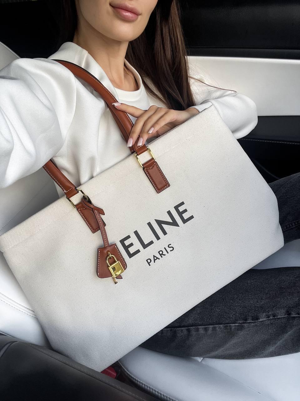 Жіноча сумка Селін біла Celine White