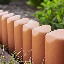 Палісад садовий Prosperplast Garden BORDER, теракотовий, 2,5 м, фото 4