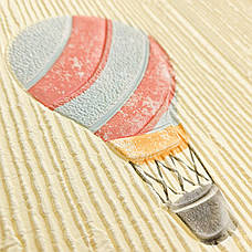 Панель стінова 3D 700х700х4мм Повітряні кулі фактурна текстура SW-00001972, фото 5