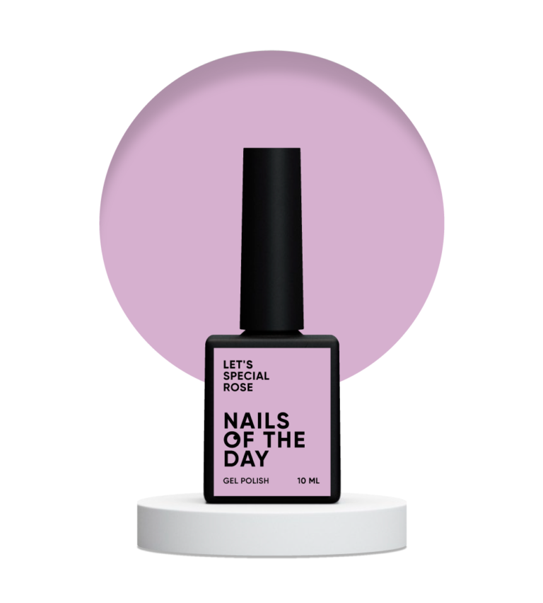 NAILSOFTHEDAY Let’s special Rose — пильно–рожевий гель–лак, 10 мл, фото 1