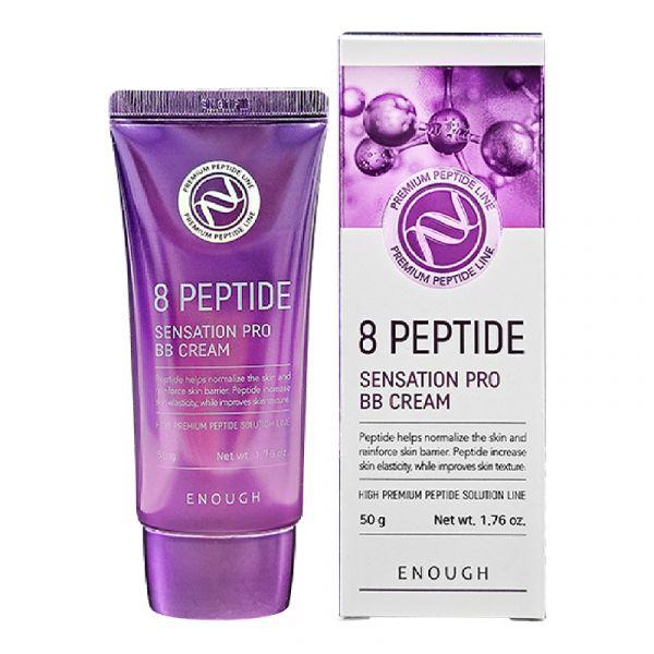 Тональний крем для обличчя Enough 8 Peptide Sensation Pro BB Cream, 50 г (8809726960382)