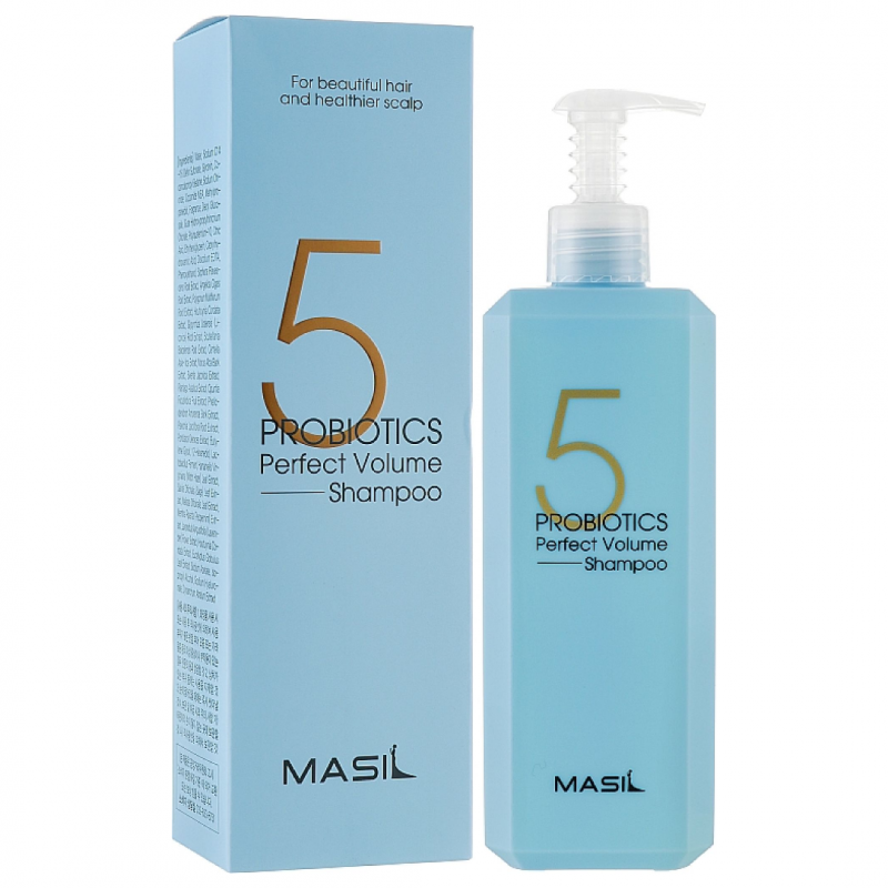 Шампунь для об'єму волосся Masil 5 Probiotics Perfect Volume Shampoo, 500 мл (8809744061153)