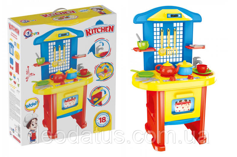 Іграшкова дитяча кухня №3 "Моя перша кухня" 2124 Технок, фото 1