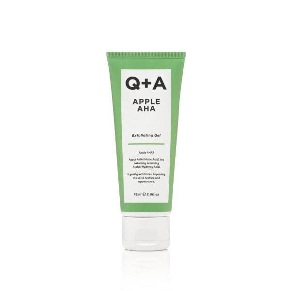 Відлущувальний гель із кислотами для обличчя Q+A Apple AHA Exfoliating Gel, 75 мл (5060486261888)