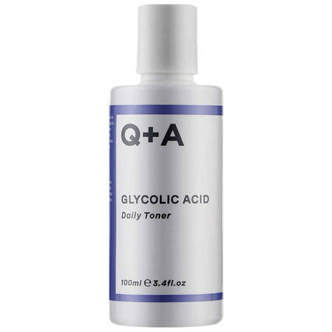 Тонер для обличчя з гліколевою кислотою Q+A Glycolic Acid Daily Toner, 100 мл (5060486263981), фото 1