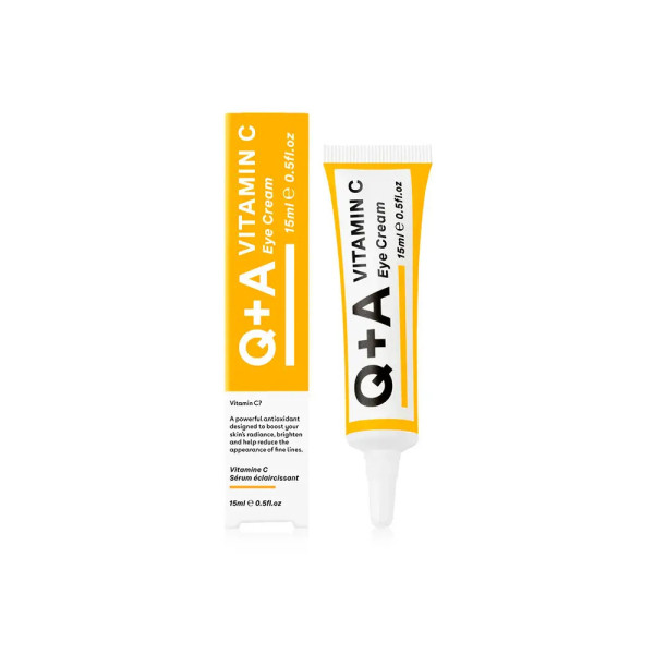 Крем для області навколо очей Q+A Vitamin C Eye Cream, 15 мл (5060486264698)
