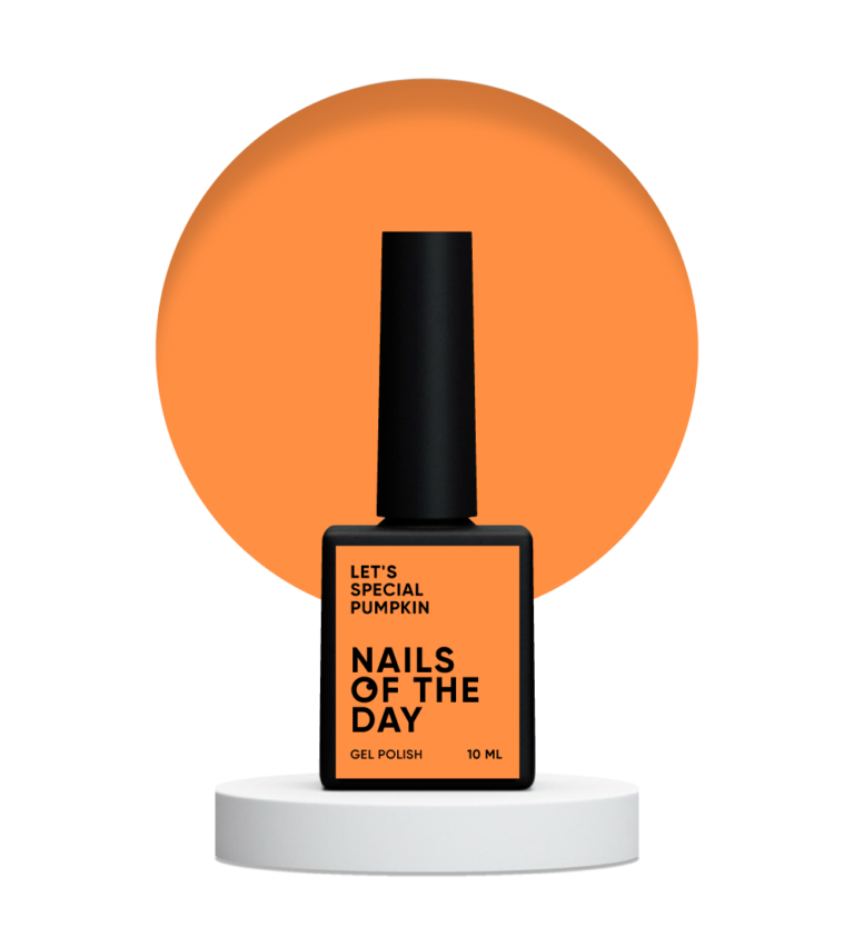 NAILSOFTHEDAY Let’s special Pumpkin — гарбузовий гель–лак, 10 мл, фото 1