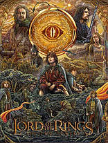 Плед «Абстрактна картина. Володар перснів. Abstract picture. The Lord of the Rings», фото 3