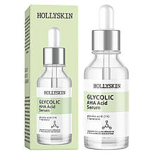 Сироватка для обличчя Hollyskin Glycolic AHA Acid Serum, 30 мл (4823109700253)