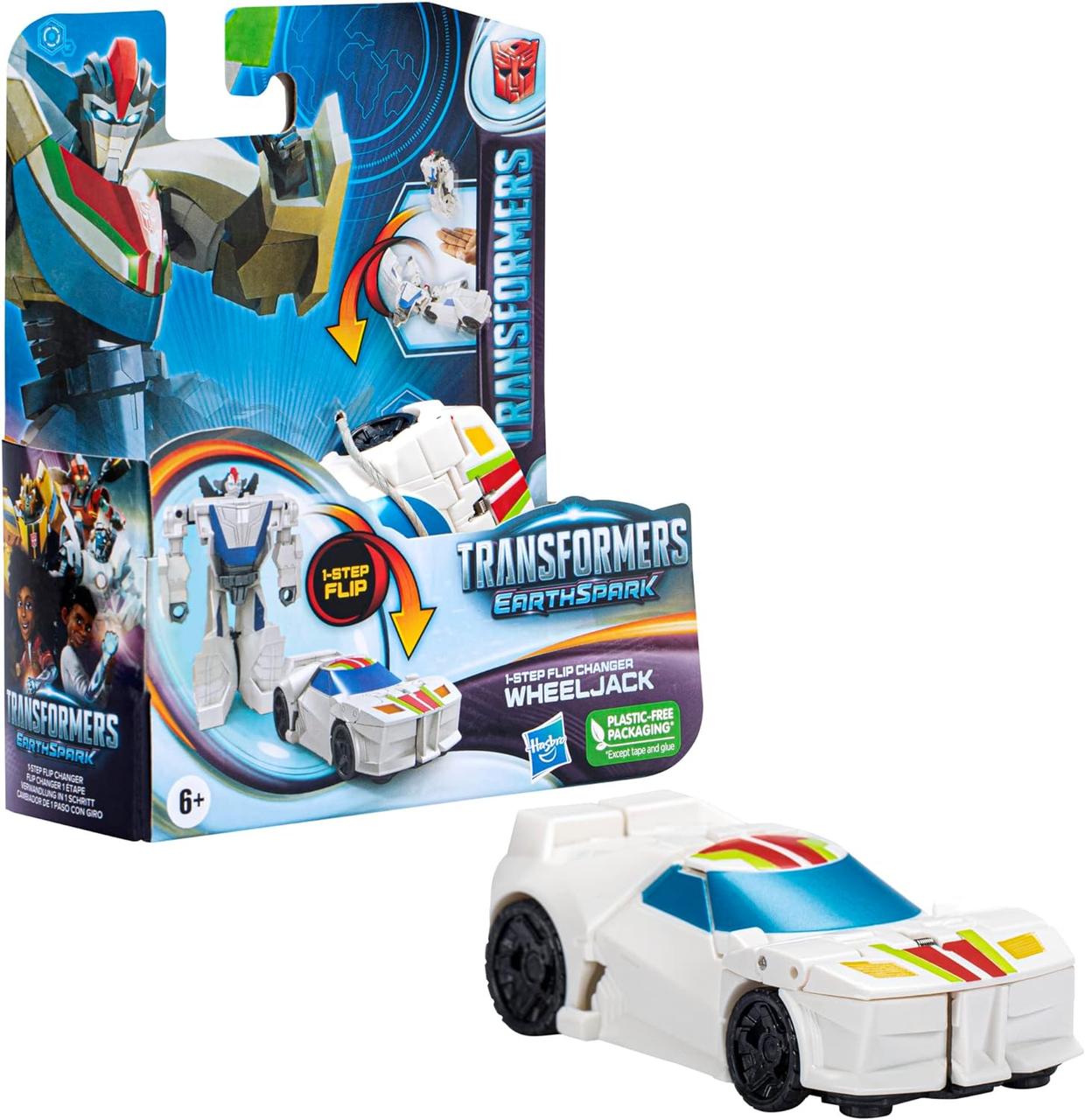 Трансформер Вілджек в 1 крок 10 см Transformers Wheeljack EarthSpark 1-Step Hasbro F6229-F6715