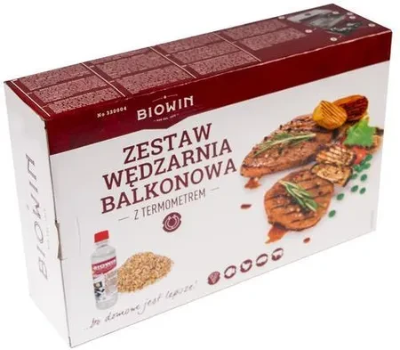 Аксесуар для гриля Biowin Zestaw Uniwersalny Wędzarnia Balkonowa 330004, фото 1