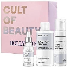 Набір Hollyskin Black Caviar Vitalize Basic Care, 3 шт (4820200410449), фото 1