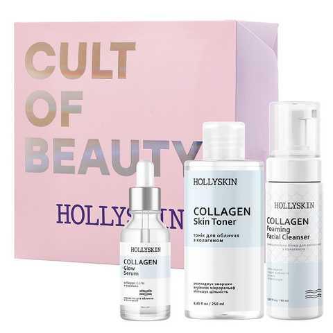 Набір Hollyskin Collagen Basic Care, 3 шт (4820200410456)