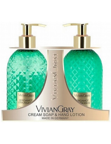 Набір для рук Vivian Gray Bergamot & Lemongrass, 2 шт (4250120735481)