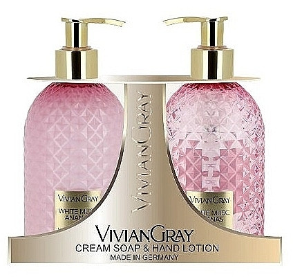 Набір для рук Vivian Gray White White Musc & Ananas, 2 шт (4250120735382)